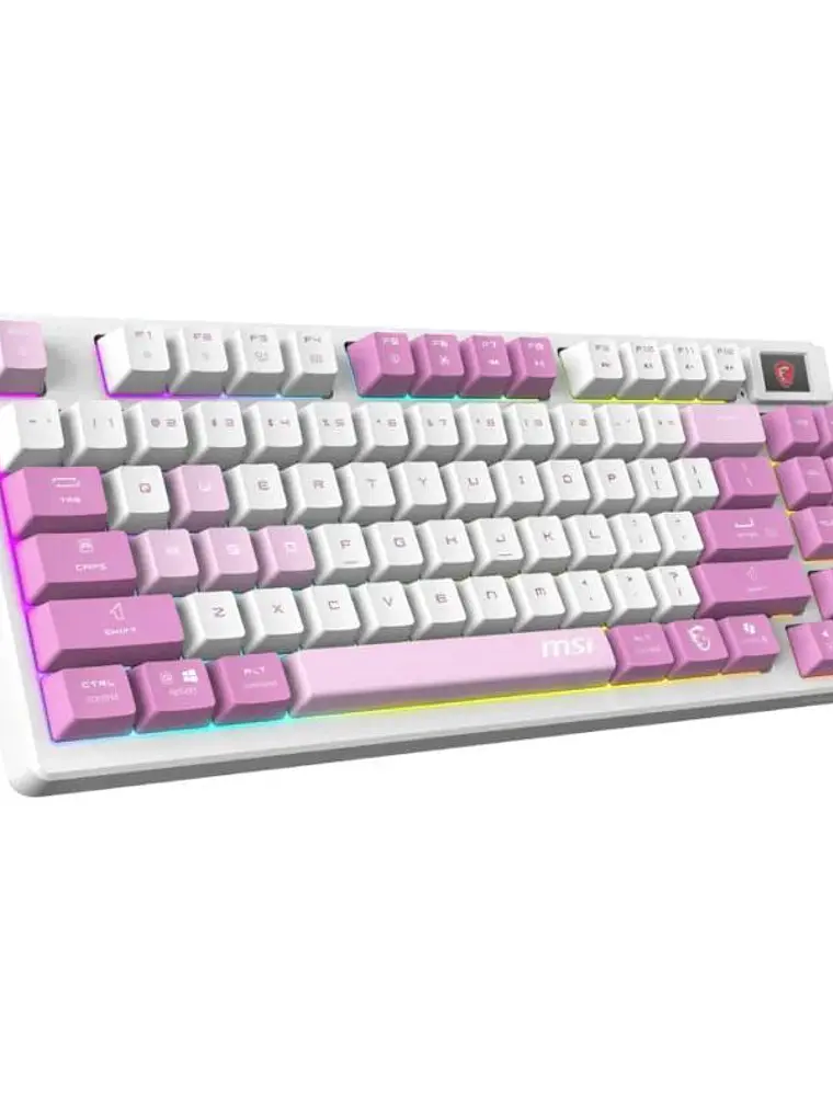 Msi Teclado FORGE GK600 TKL W VIOLET ES BT 2