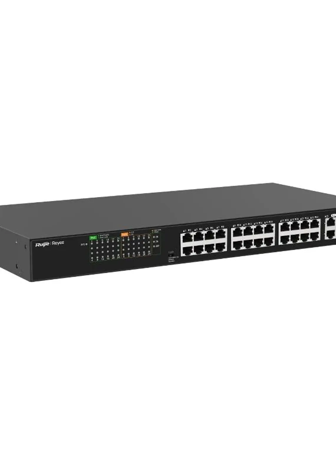 Reyee 24-Port 100Mbps + 1 Uplink Port 1000Mbps + 1 2
