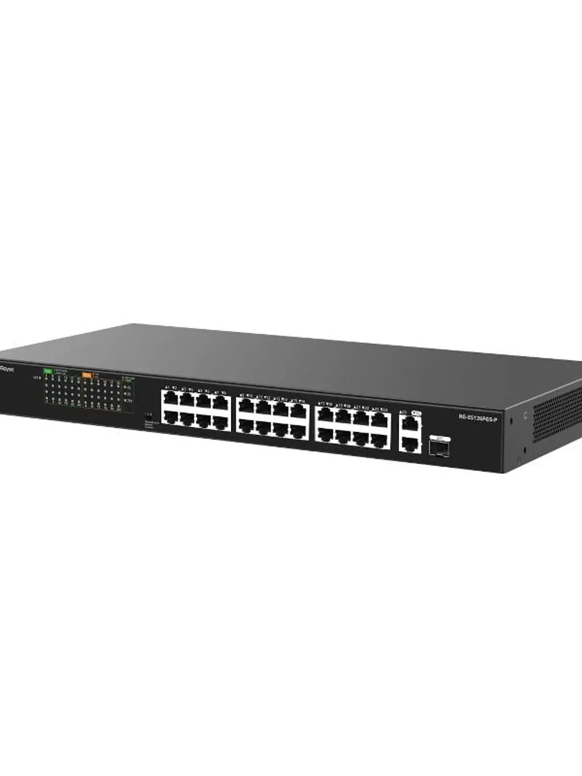 Reyee 24-Port 100Mbps + 1 Uplink Port 1000Mbps + 1 3