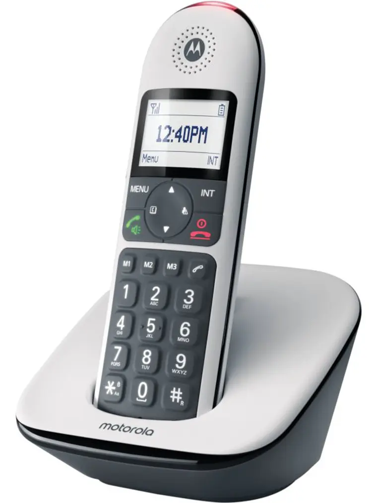 MOTOROLA CD5001 Telefono DECT Teclas Grandes Blanc 2