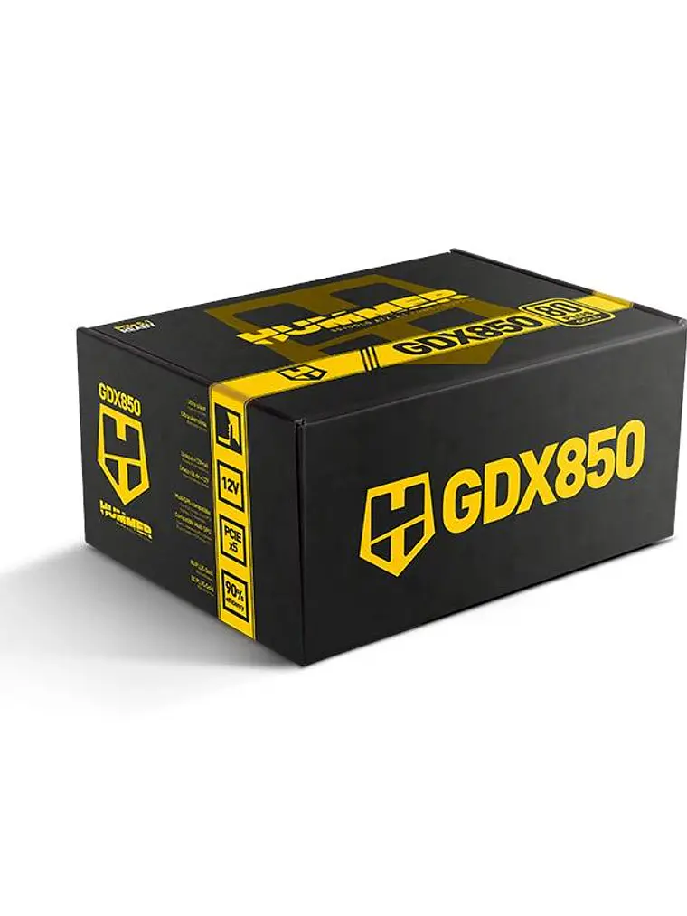 NOX HUMMER GDX850  80+ GOLD 850W ATX 3.1 P SUPPLY 4