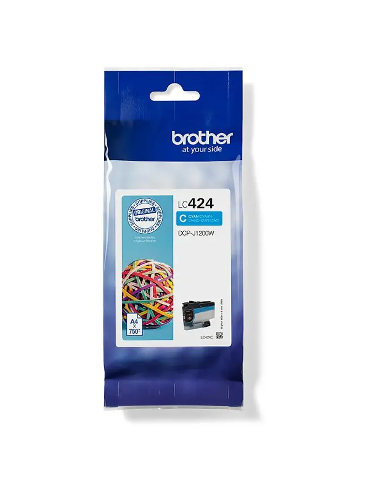 Brother Cartucho LC424C Cyan 2