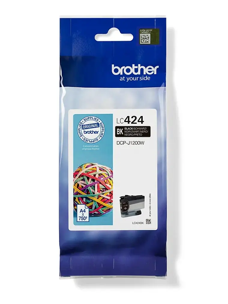 Brother Cartucho LC424BK Negro 3