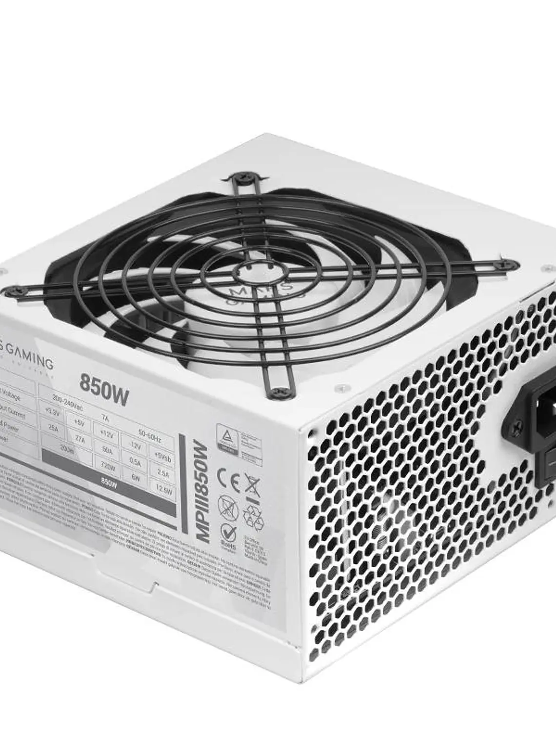 Mars Gaming Fuente MPIII 850W Ultra silent 1