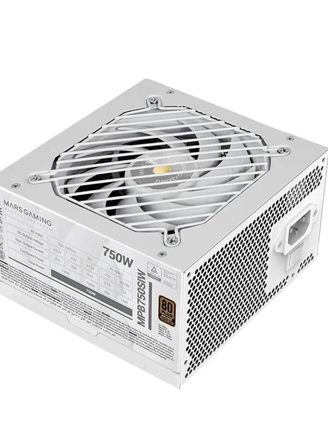 MARS GAMING PSU 750W,DC-DC & SMD TECH,7A GARANTÍA 1