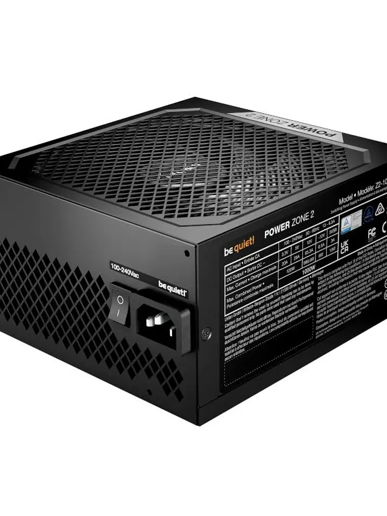 be quiet! Fuente Power Zone2 1000W 80PLUS Platinum 3