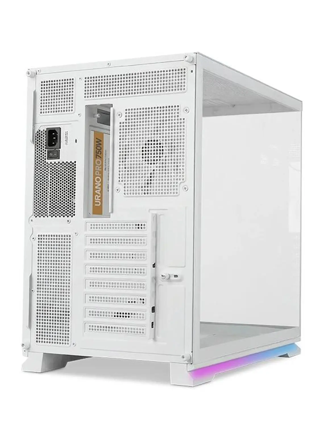 NOX Semitorre ATX HUMMER GALAXY ARGB Blanca 3