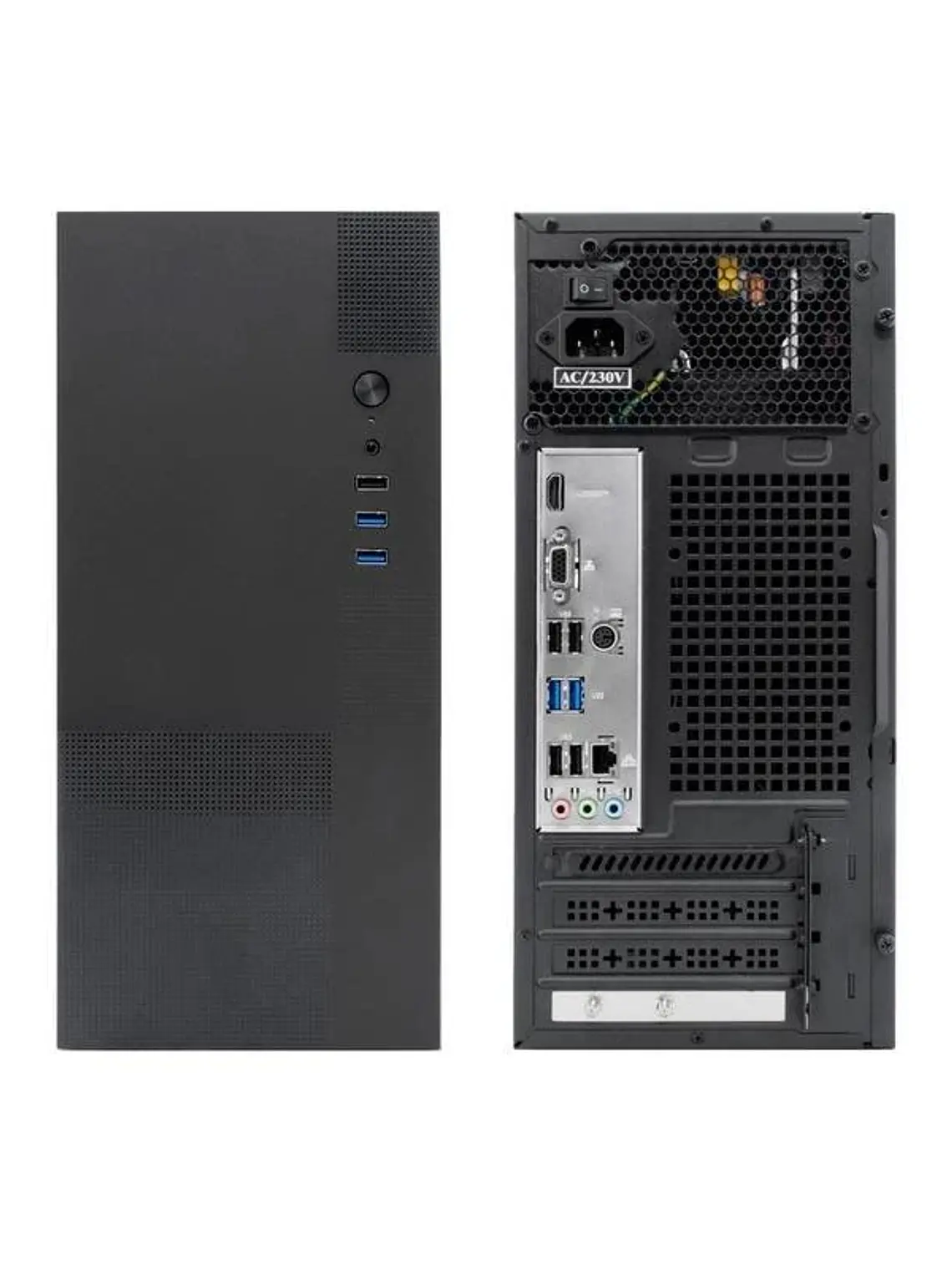 CoolBox Caja MATX M460 USB-C 3.2 GEN1 500W 4
