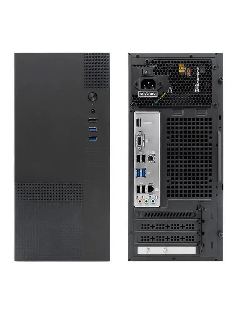 CoolBox Caja MATX M460 USB-C 3.2 GEN1 500W 4