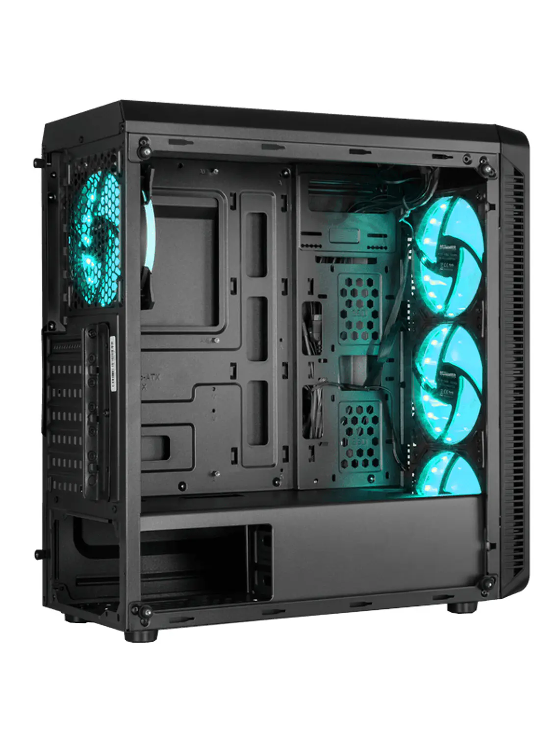 Nox Semitorre ATX NOX Hummer TGM Rainbow RGB 2