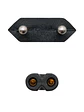 Nanocable Cable Alim. forma 8 CEE7/16/M-C7/H, 1.5m - Miniatura 3