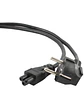 Gembird Cable Alimentación 3pin C5 Schuko VDE 3 Mt - Miniatura 1