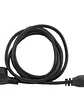 Gembird Cable Alimentación 3pin C5 Schuko VDE 3 Mt - Miniatura 2