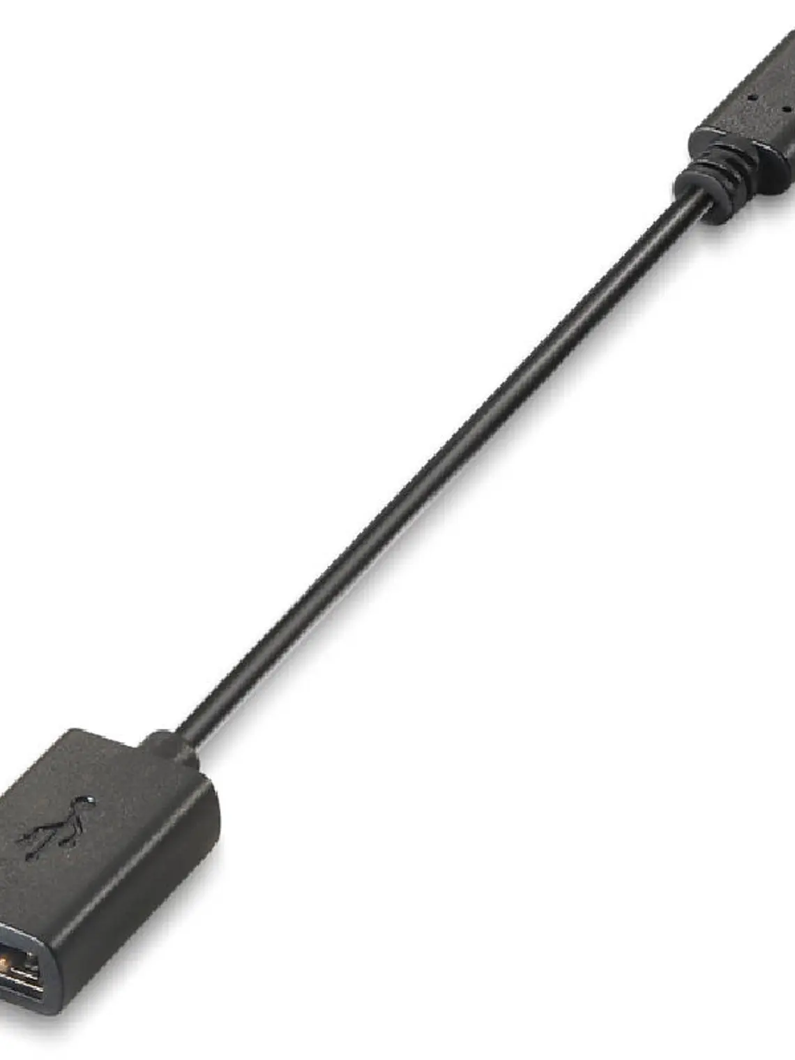 Nanocable Cable USB 2.0 3A, USB-C/M-A/F, 15cm 3