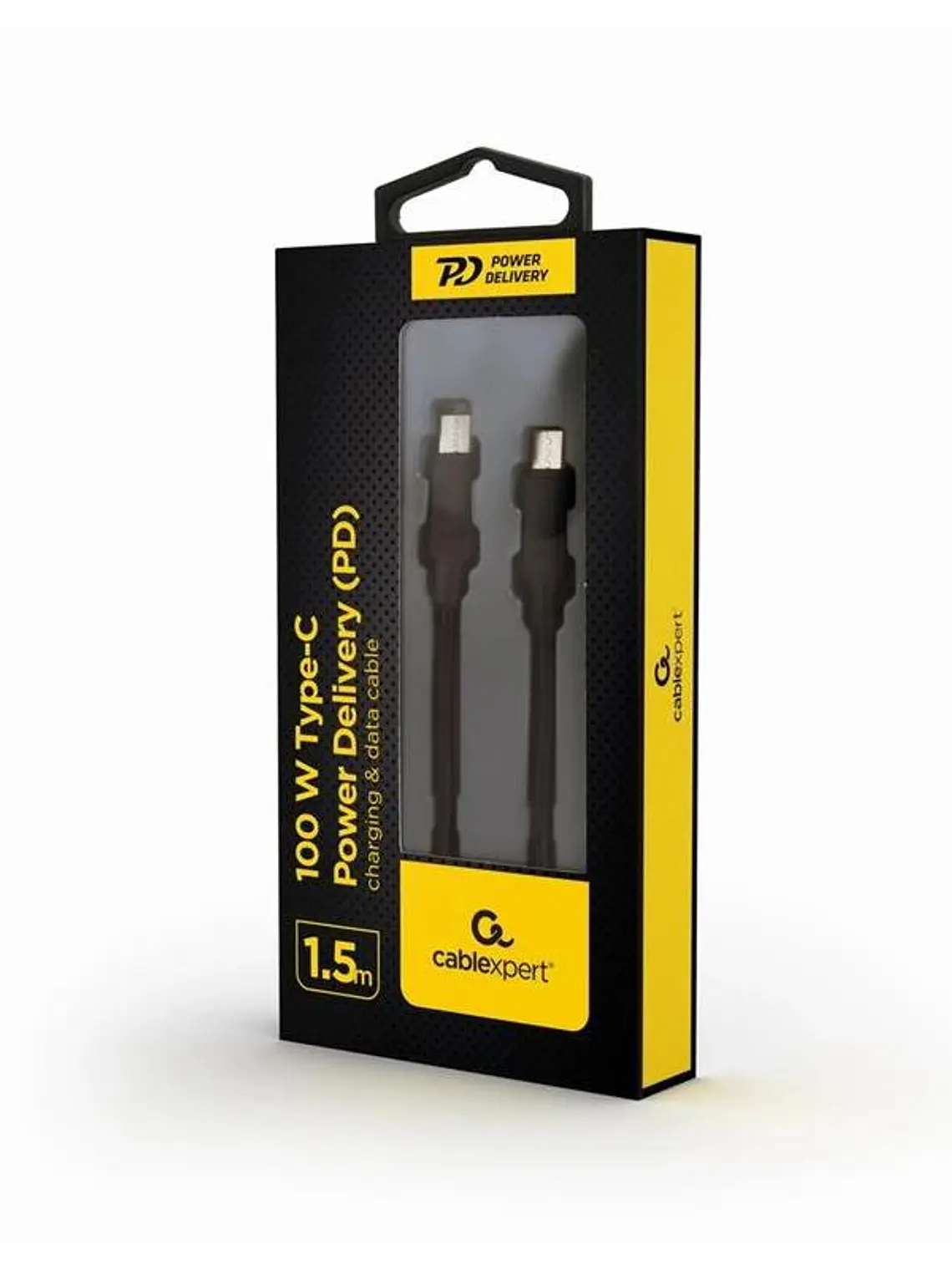 Gembird Cable carga y datos USB-C,PD 100 W, 1,5 m 2