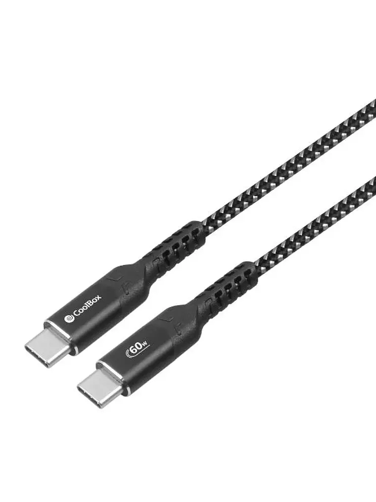 Coolbox     Cable    USB-C>USB-C   60W    Carga 1