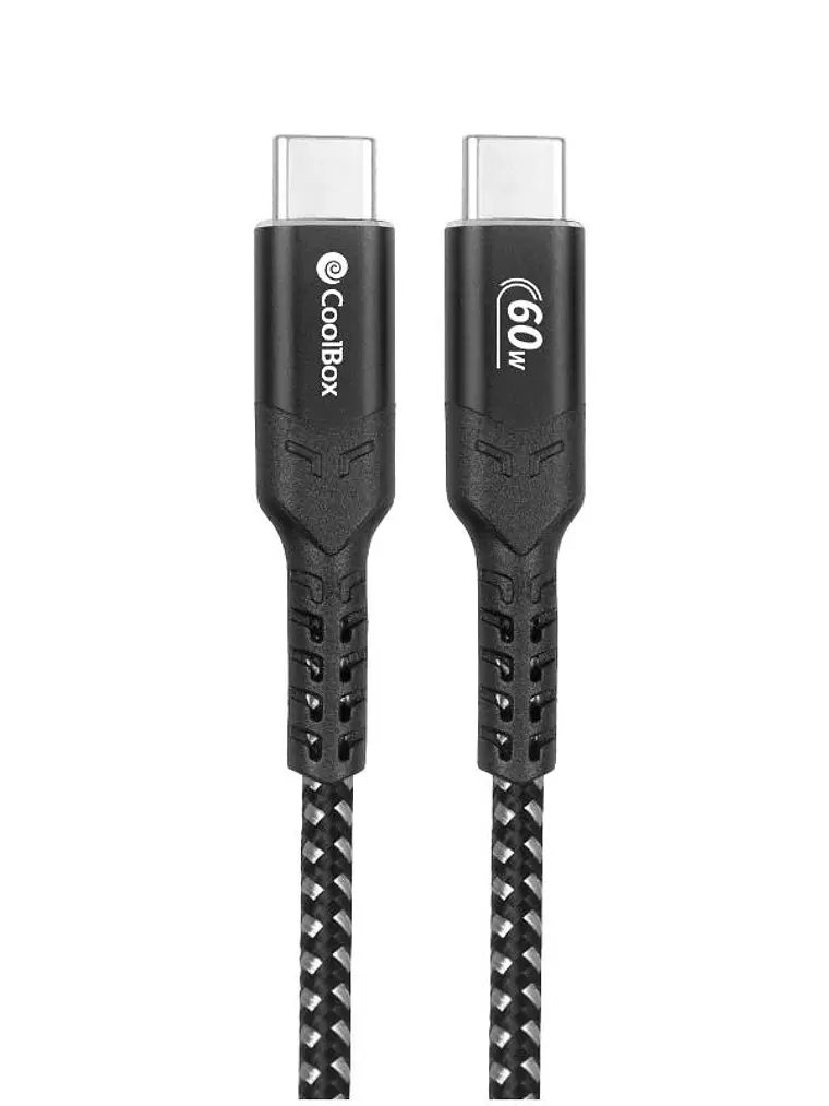 Coolbox     Cable    USB-C>USB-C   60W    Carga 2