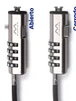 EWENT Cable Seguridad Nano combinacion - Miniatura 2