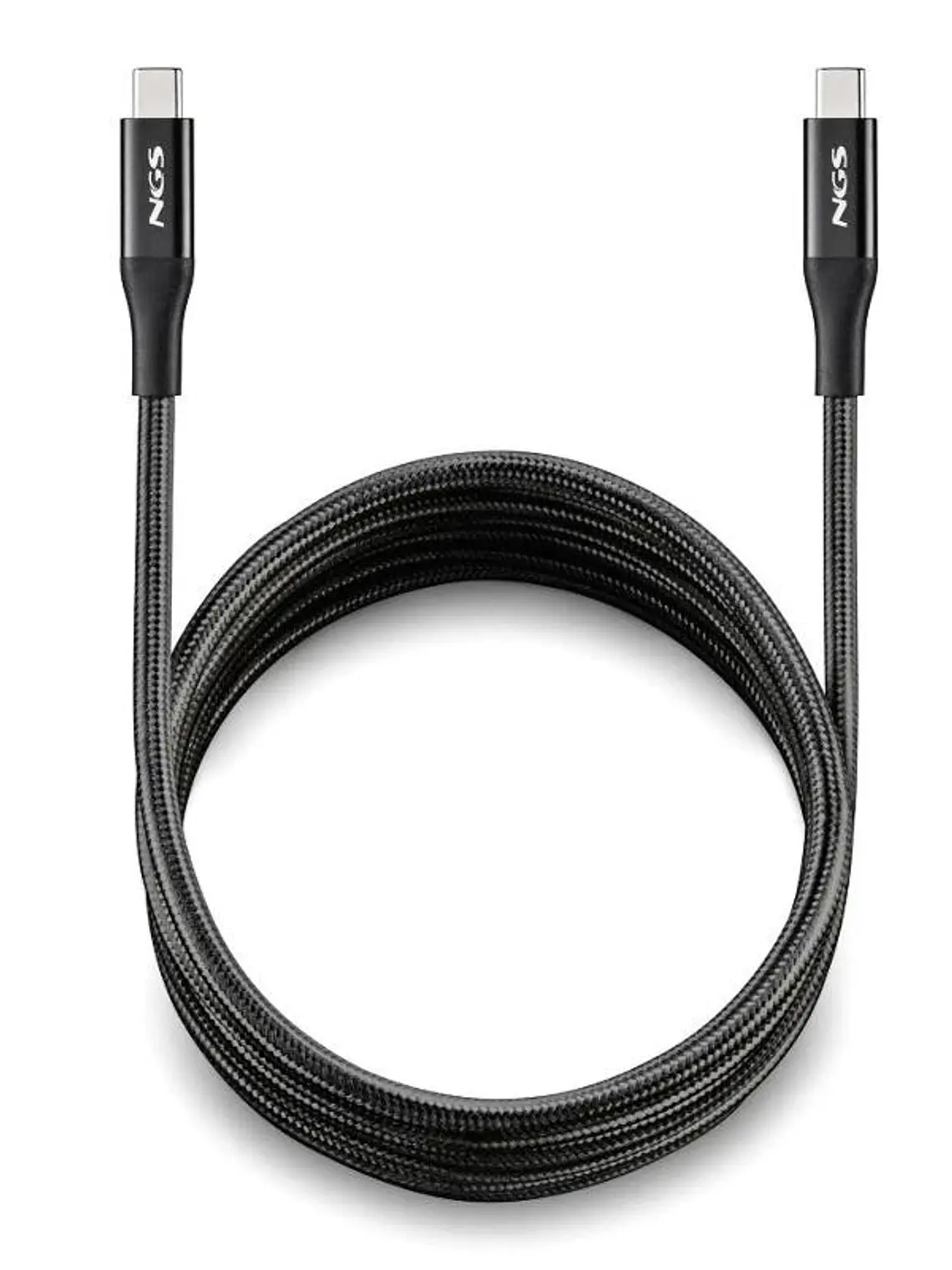 NGS Cable carga rapida USB C a USB C de 2 m 1