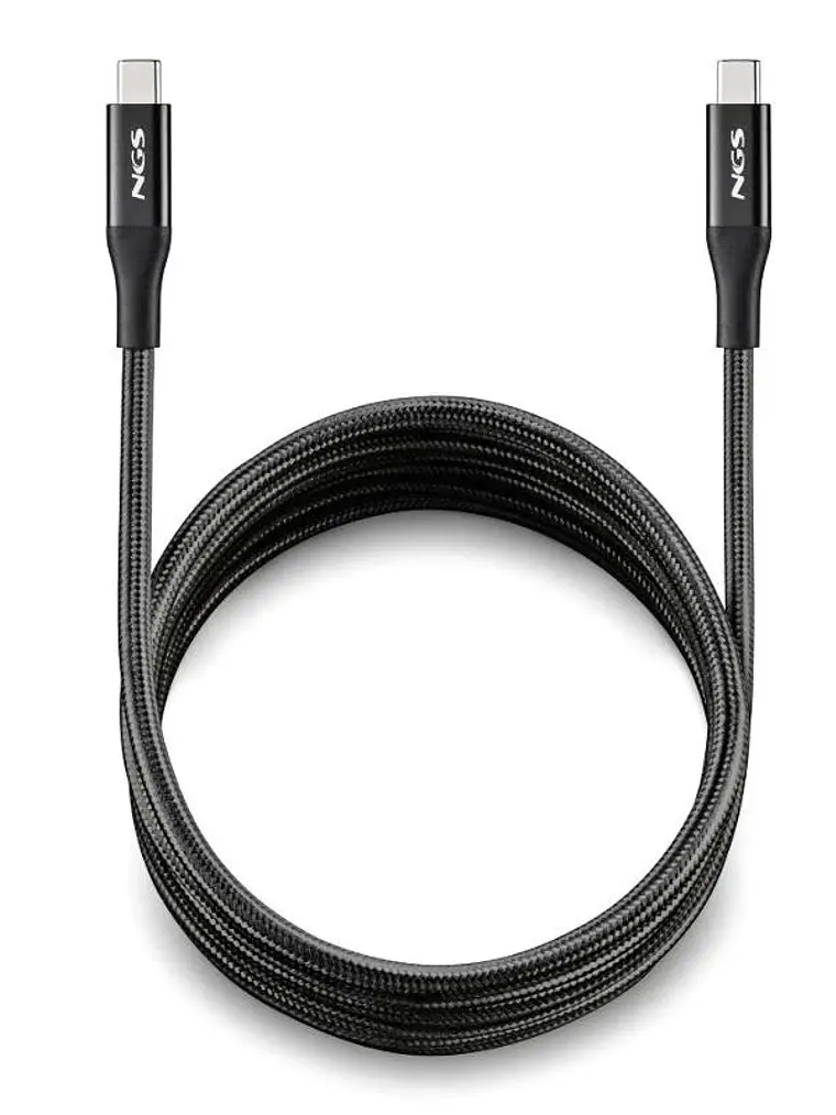NGS Cable carga rapida USB C a USB C de 2 m 1
