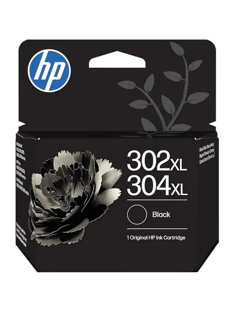 HP Cartucho 302XL/304XL Negro 1