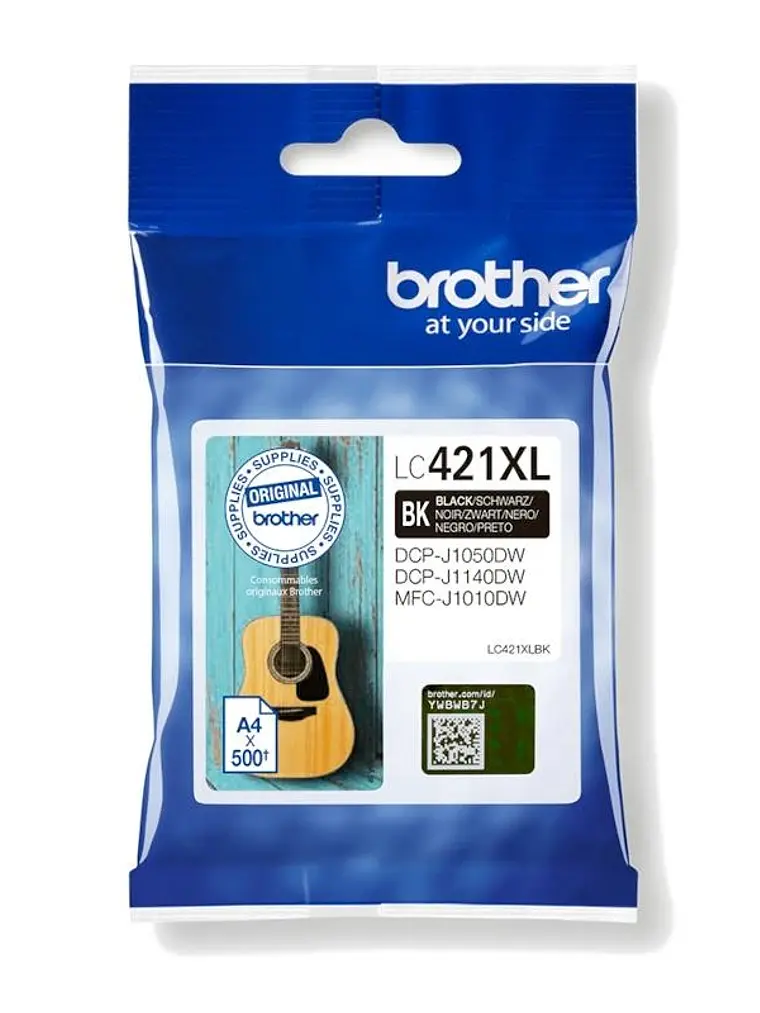 Brother Cartucho LC421XLBK Negro 1