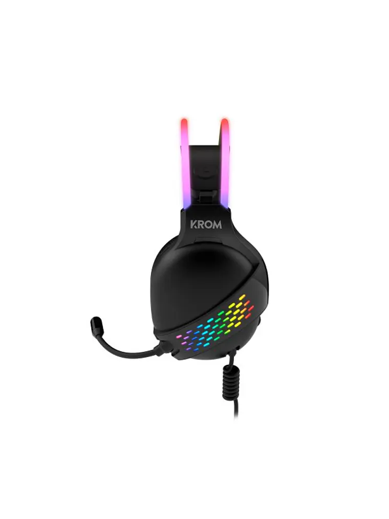 KROM Auricular Gaming KLAIM RGB LED 3