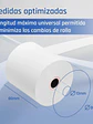 iggual Caja 50 rollos papel térmico sin BPA 80x80 - Miniatura 3