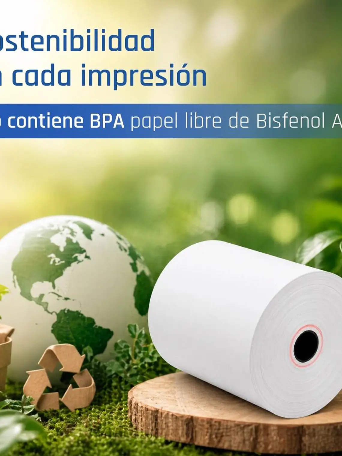 iggual Caja 50 rollos papel térmico sin BPA 80x80 4