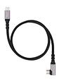 Nanocable Cable USB-C 3.2 GEN2 Acodado 100W 1 M - Miniatura 2