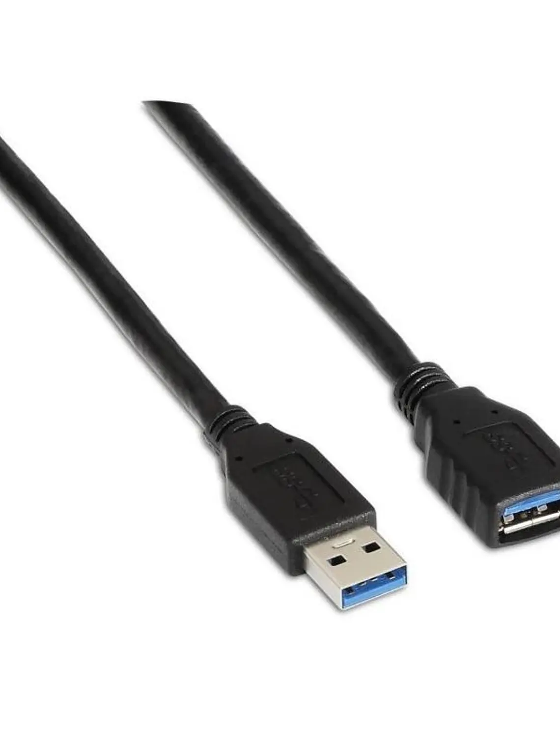 Aisens Cable USB 3.0 Tipo A/M-A/H negro 1.0m 1