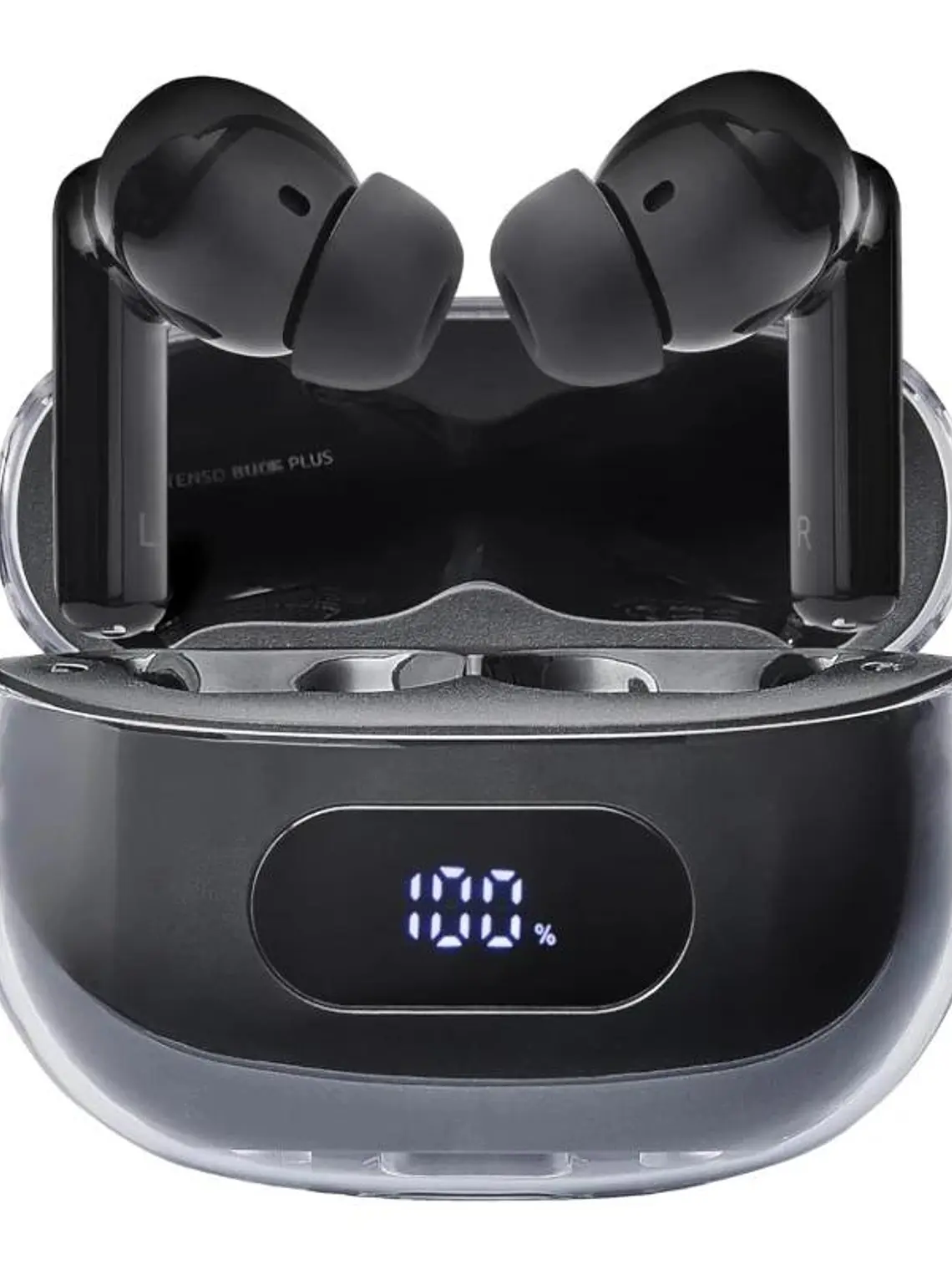 Intenso | Buds Plus Auriculares TWS ANC+ENC| Negro 1