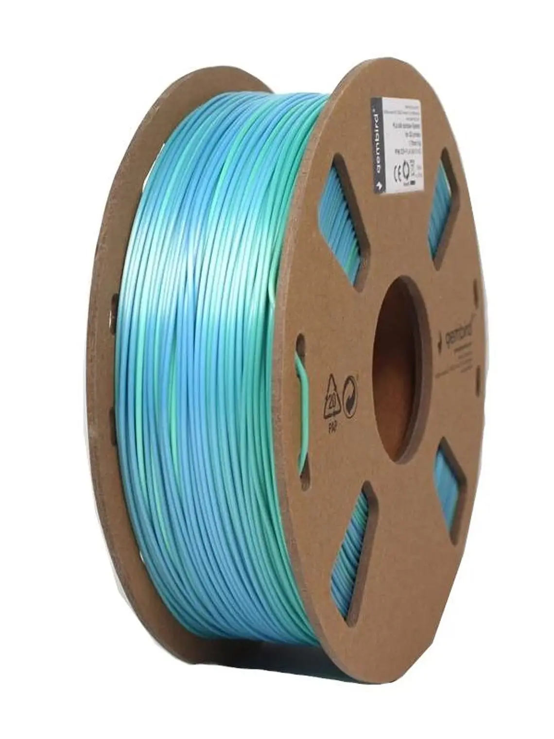 Gembird Bobina Filamento Azul Impresoras 3D 1
