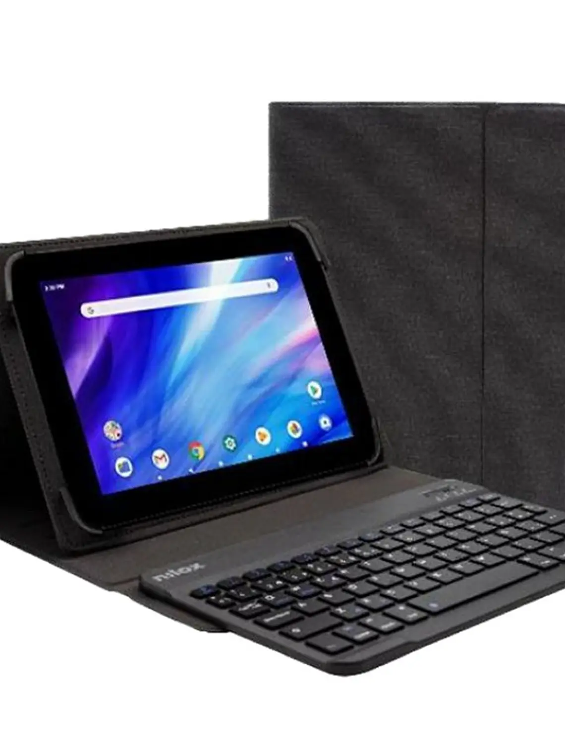 NILOX Funda tablet 9.7 a 10.5 teclado bt negro 1