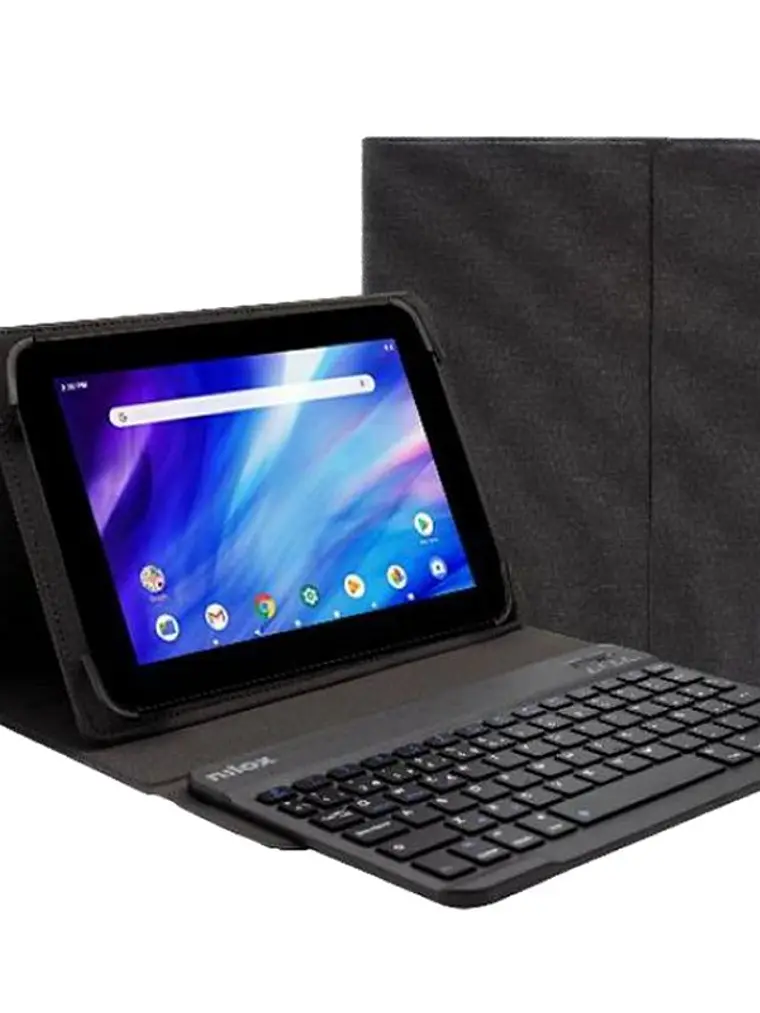 NILOX Funda tablet 9.7 a 10.5 teclado bt negro 1
