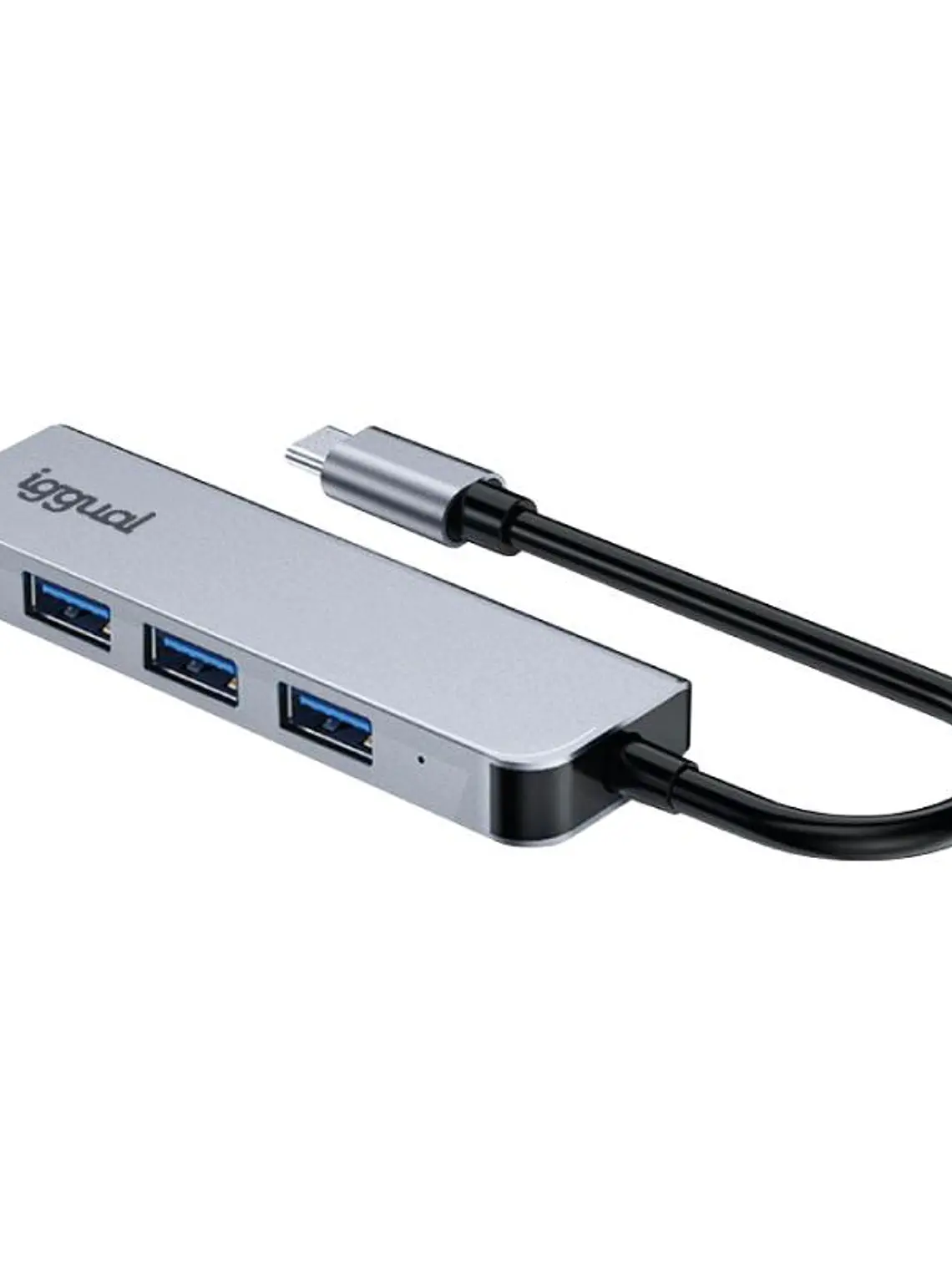 iggual Hub USB 3.0 tipo C x 4 puertos USB-A 3.0 2