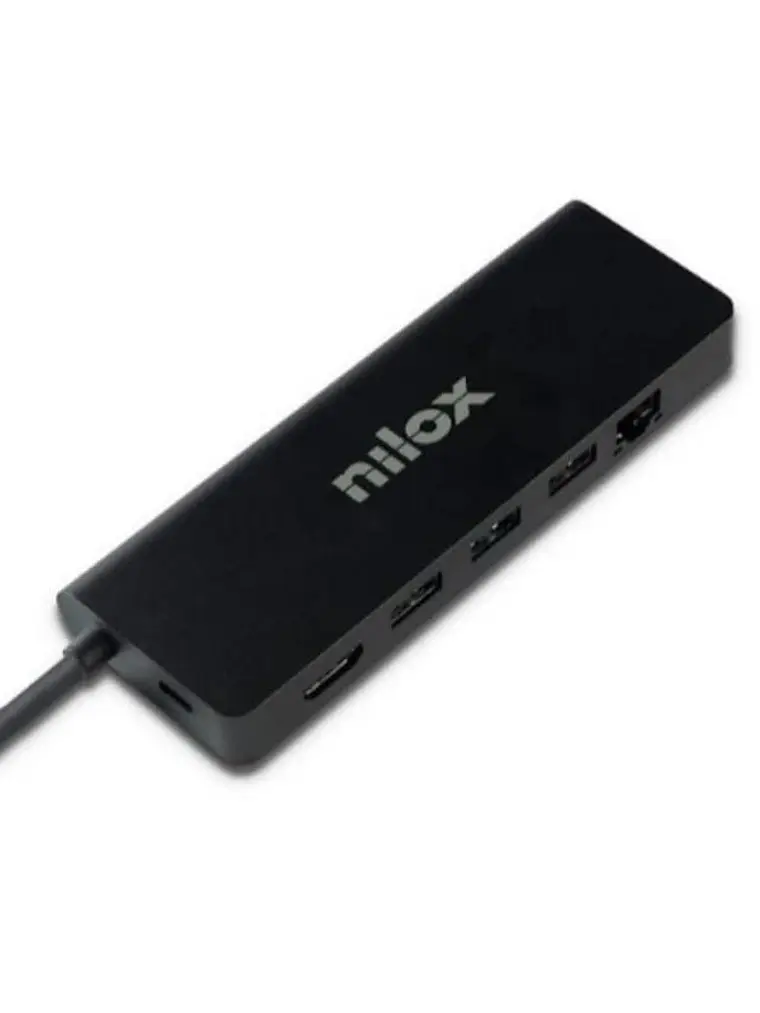 Nilox Docking Station UsbC 8 EN 1 Dual 4K 1000Mbps 1