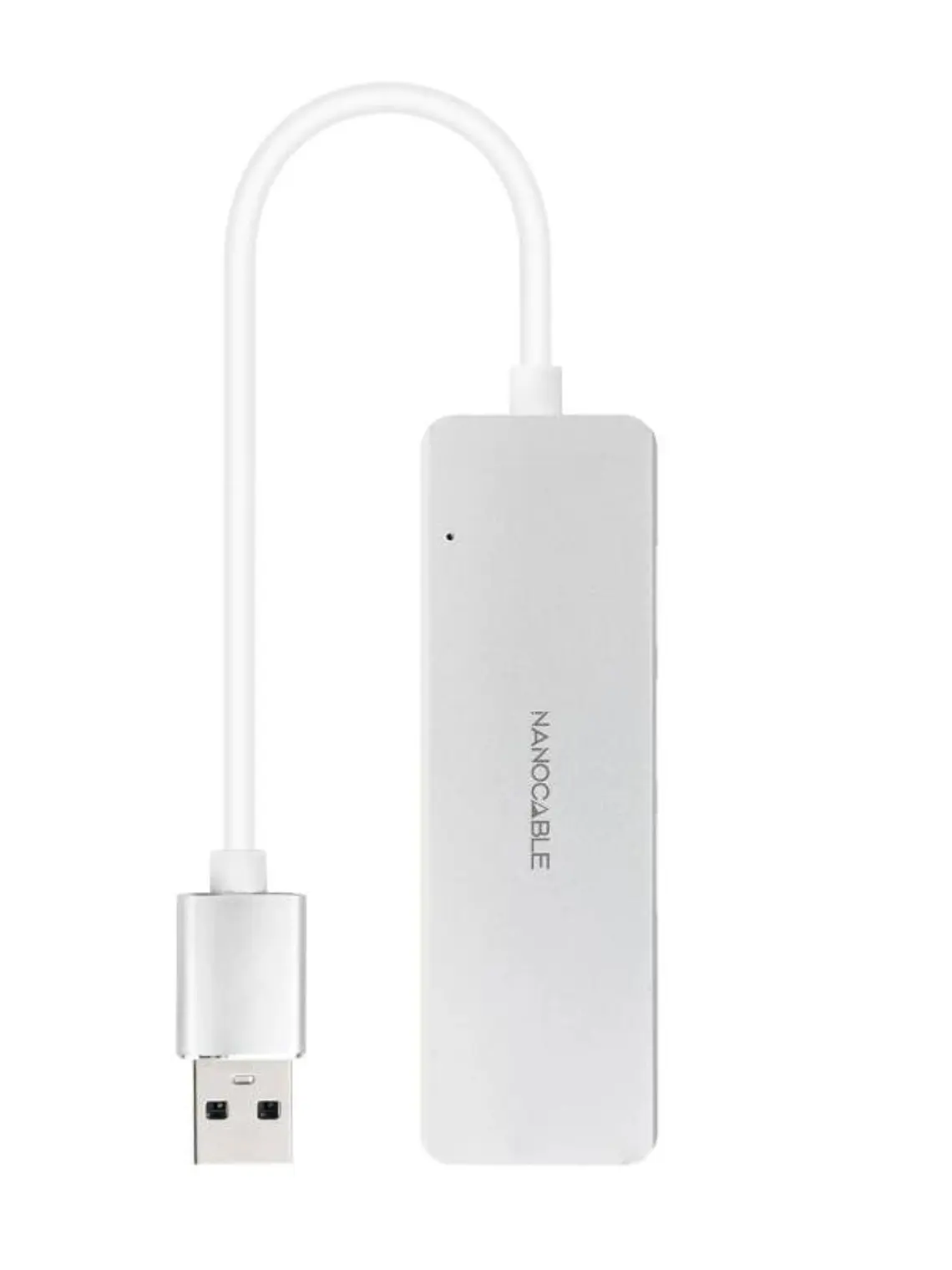 Nanocable Hub USB 3.0 4 x USB 3.0 10cm. Gris 4