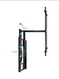 Tooq Soporte pared GRAN ANGULAR pantallas 43