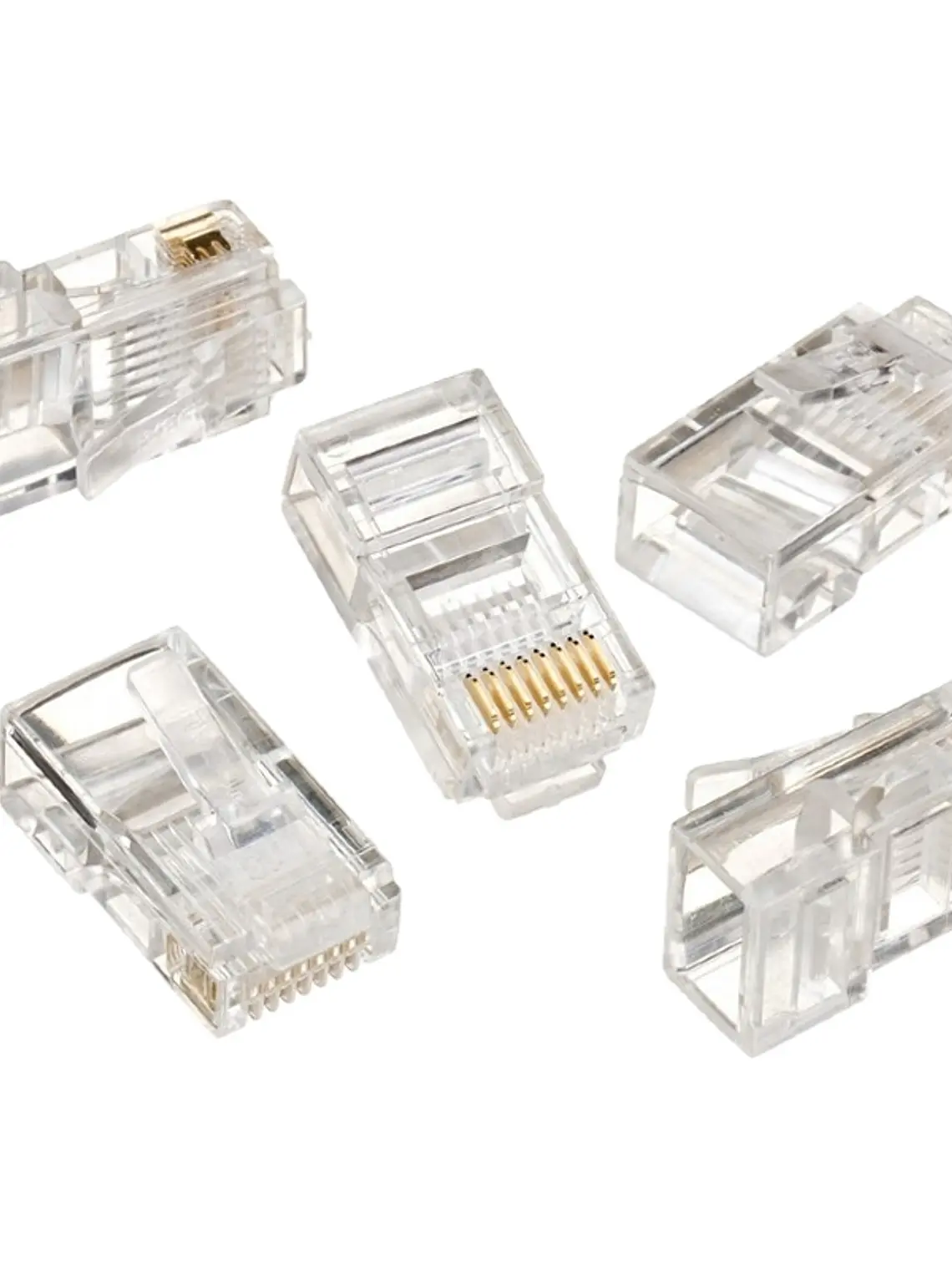 Gembird Conector RJ45 Cat.5 UTP Sólidos (50 uds.) 1