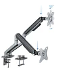 Tooq DB4132TNR-G Soporte mesa 2 monitor/tv 17-32