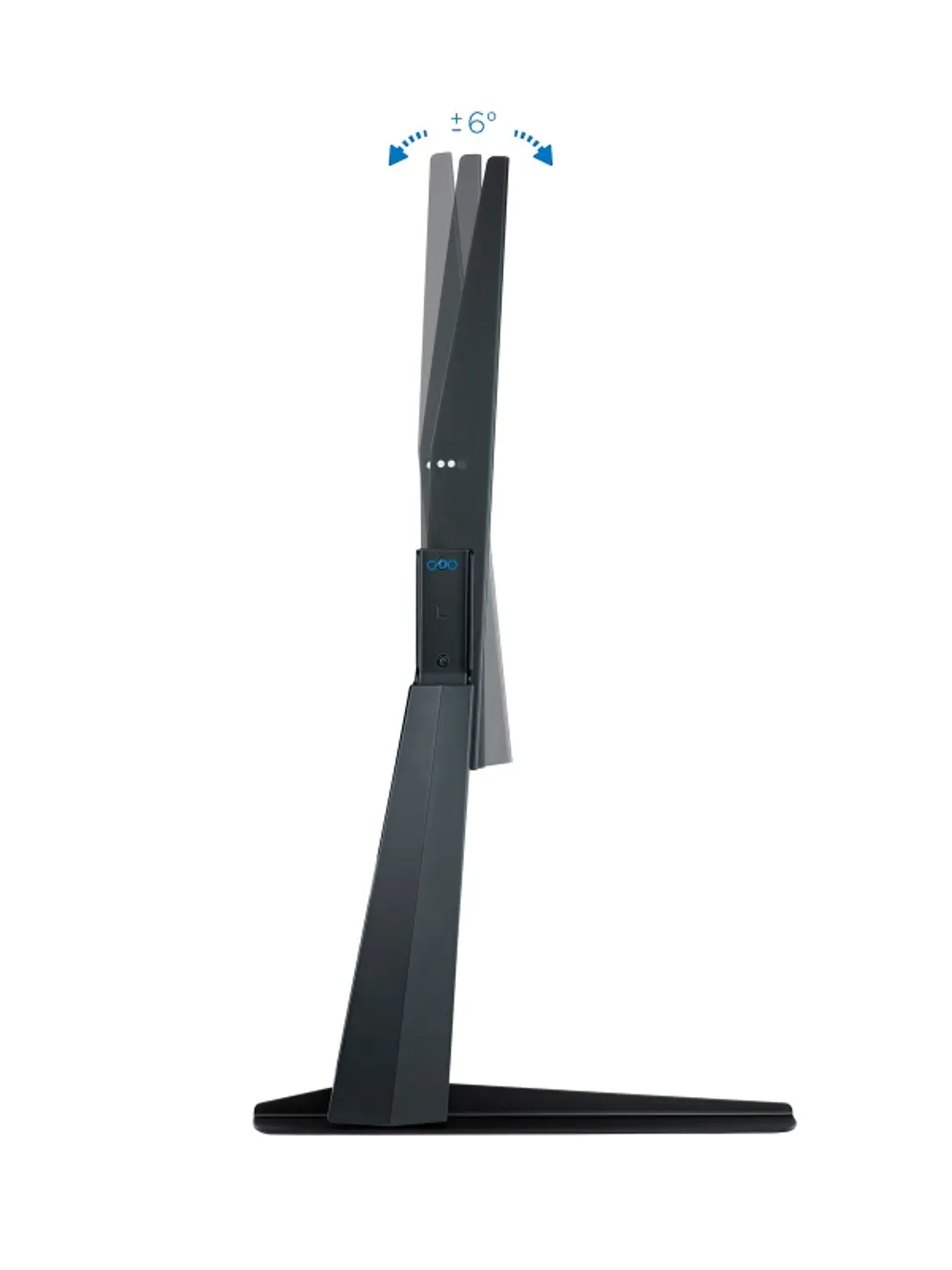 Tooq DB3270T-B Soporte mesa 32-70