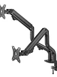 iggual SPMP02 Soporte pinza 2 monitores 17