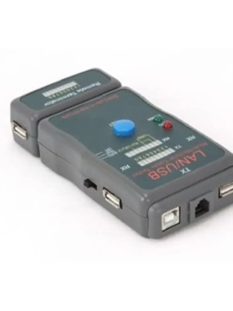 Gembird Comprobador de Cable RJ45-RJ11 2