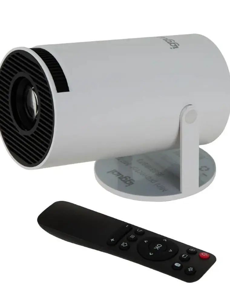 iggual Pack mini proyector + pantalla 120