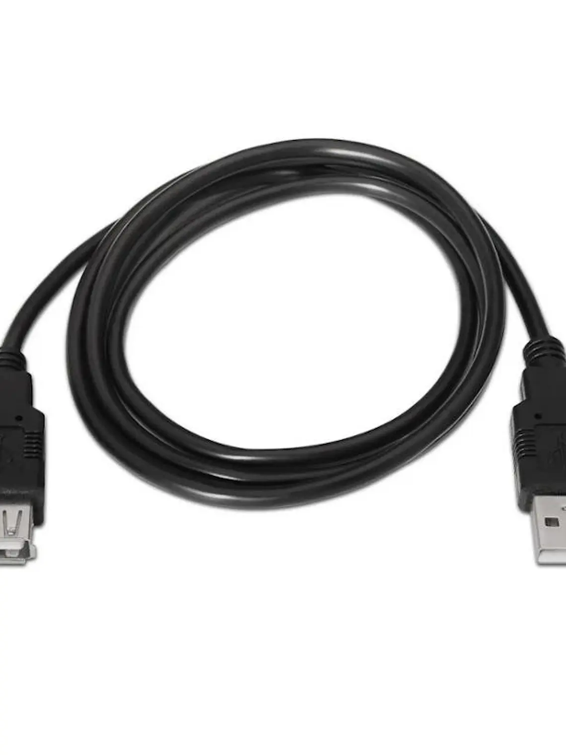 Aisens Cable USB 2.0 tipo A/M-A/H negro 3.0m 1