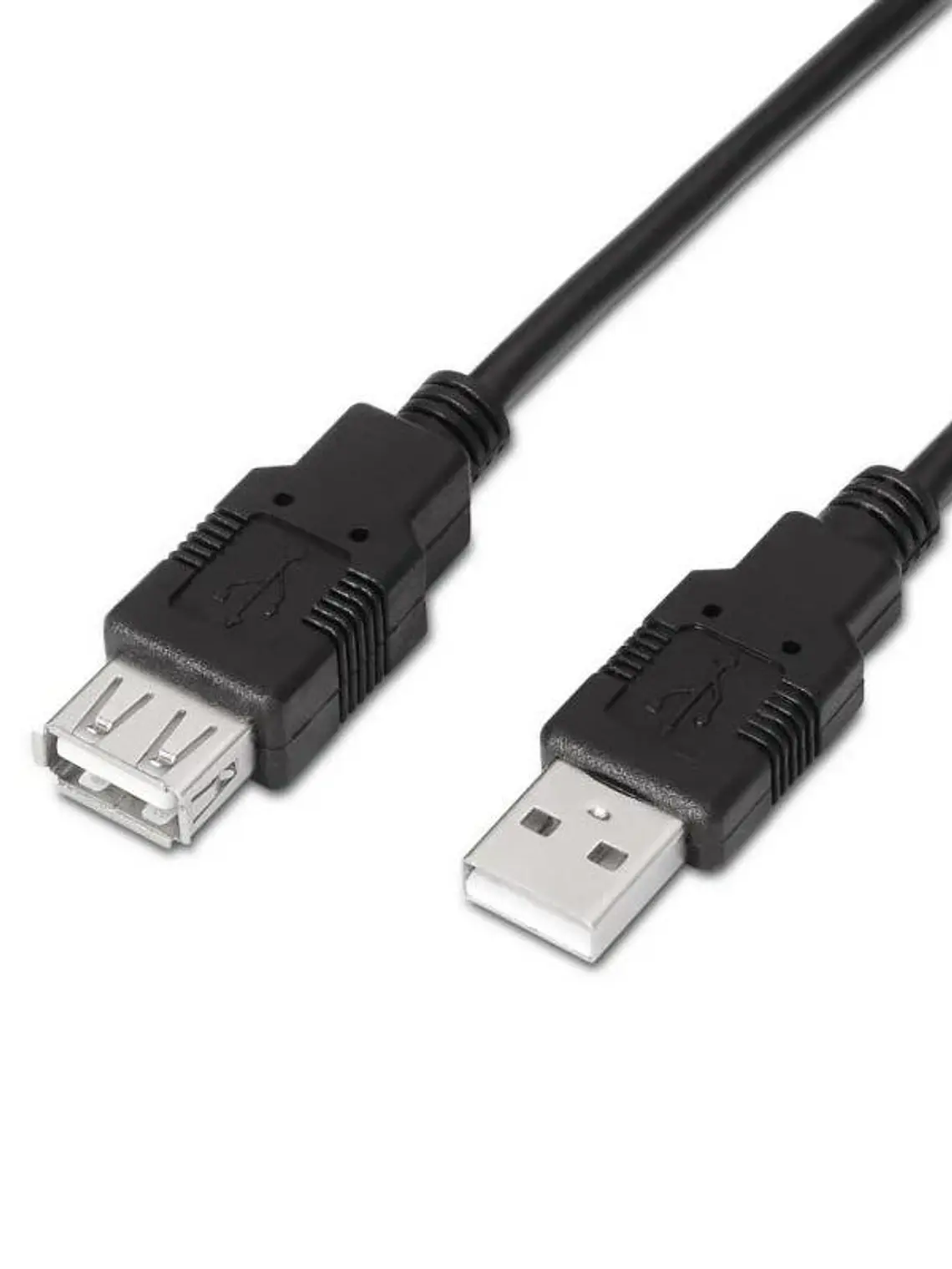 Aisens Cable USB 2.0 tipo A/M-A/H negro 3.0m 2