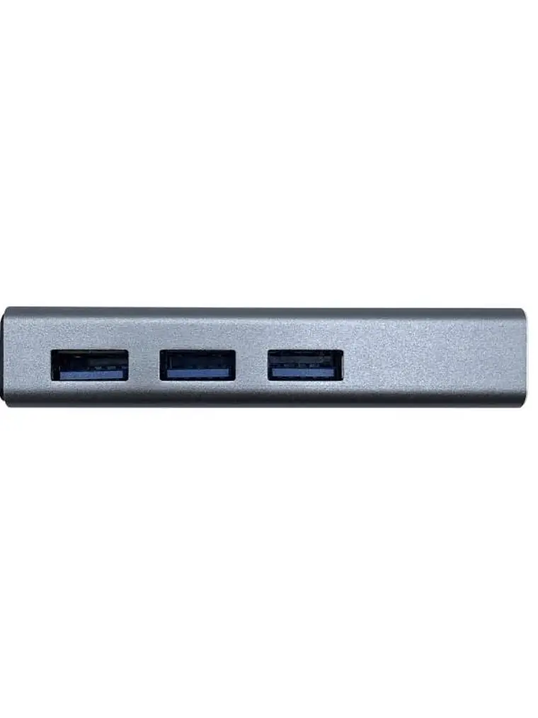 Aisens Conversor USB 3.0 Ethernet + 3 usb3.0 gris 3