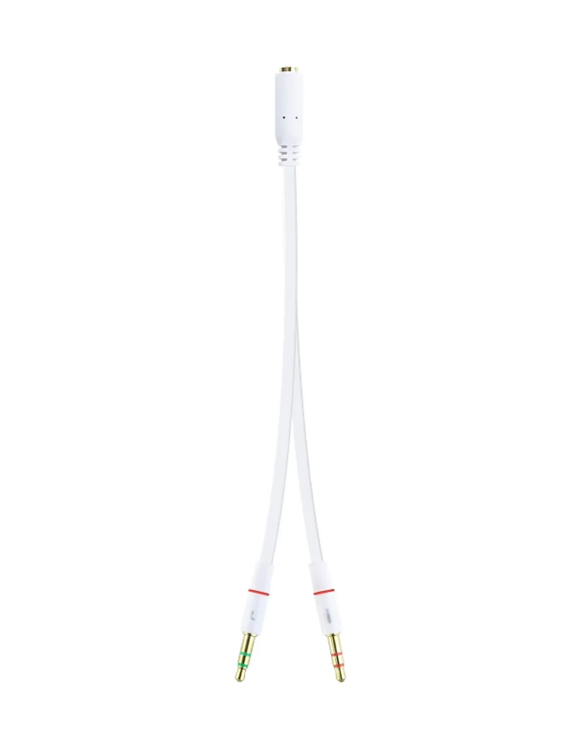 Nanocable Cable Audio Jack 3.5/H 2xJack 3.5/M 20cm 2