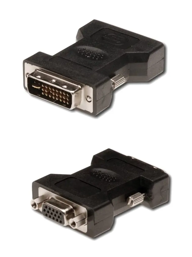 Ewent Adaptador DVI-I 24+5 macho A VGA-F 1